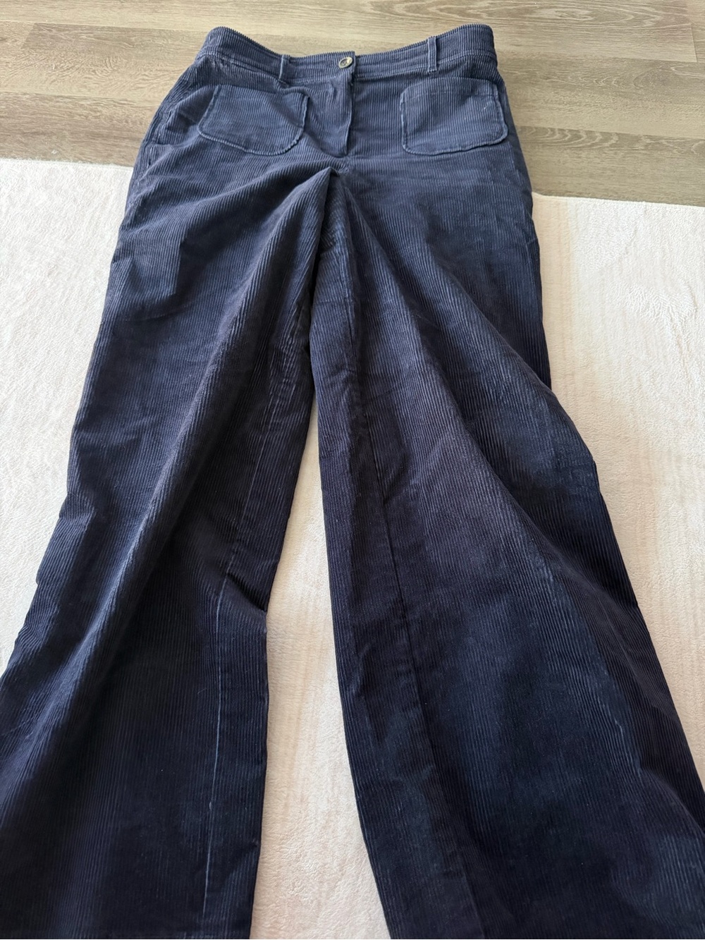 Boden Westbourne Corduroy Trousers Navy - Picture 2 of 3